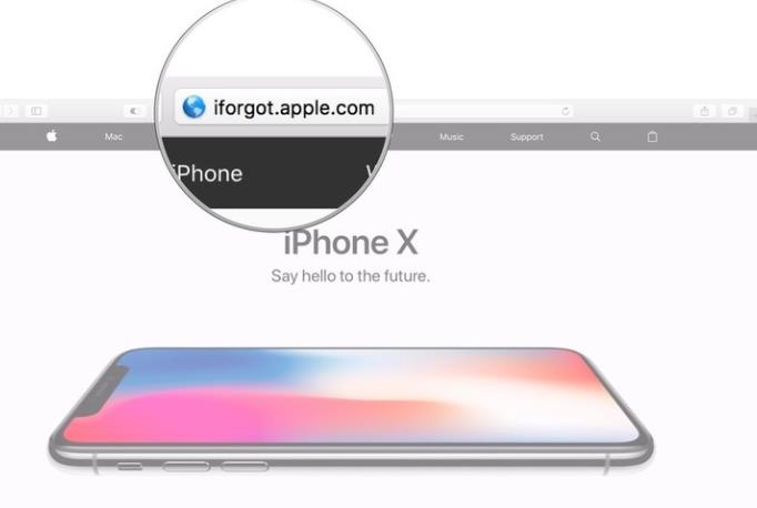 Восстановление Apple ID через iForgot