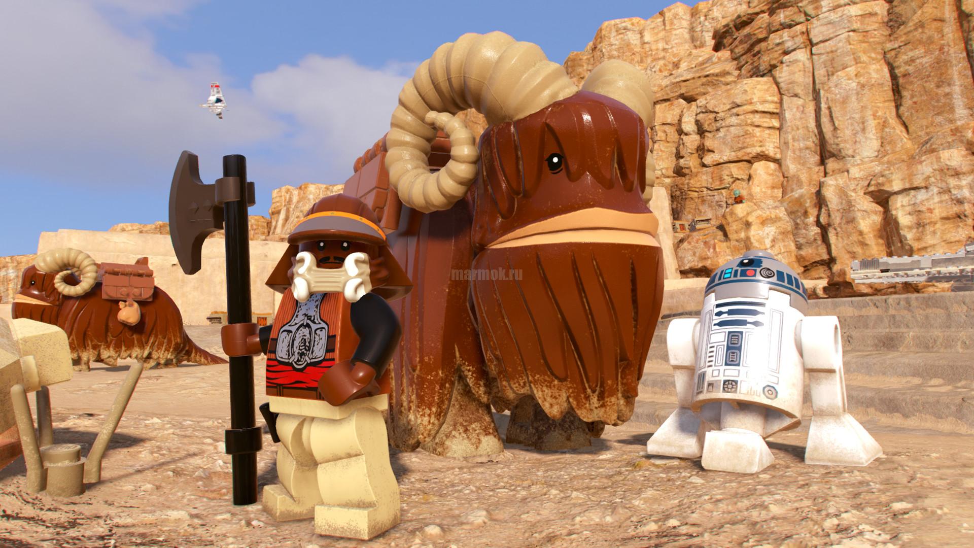 Скриншот из игры LEGO Star Wars: The Skywalker Saga