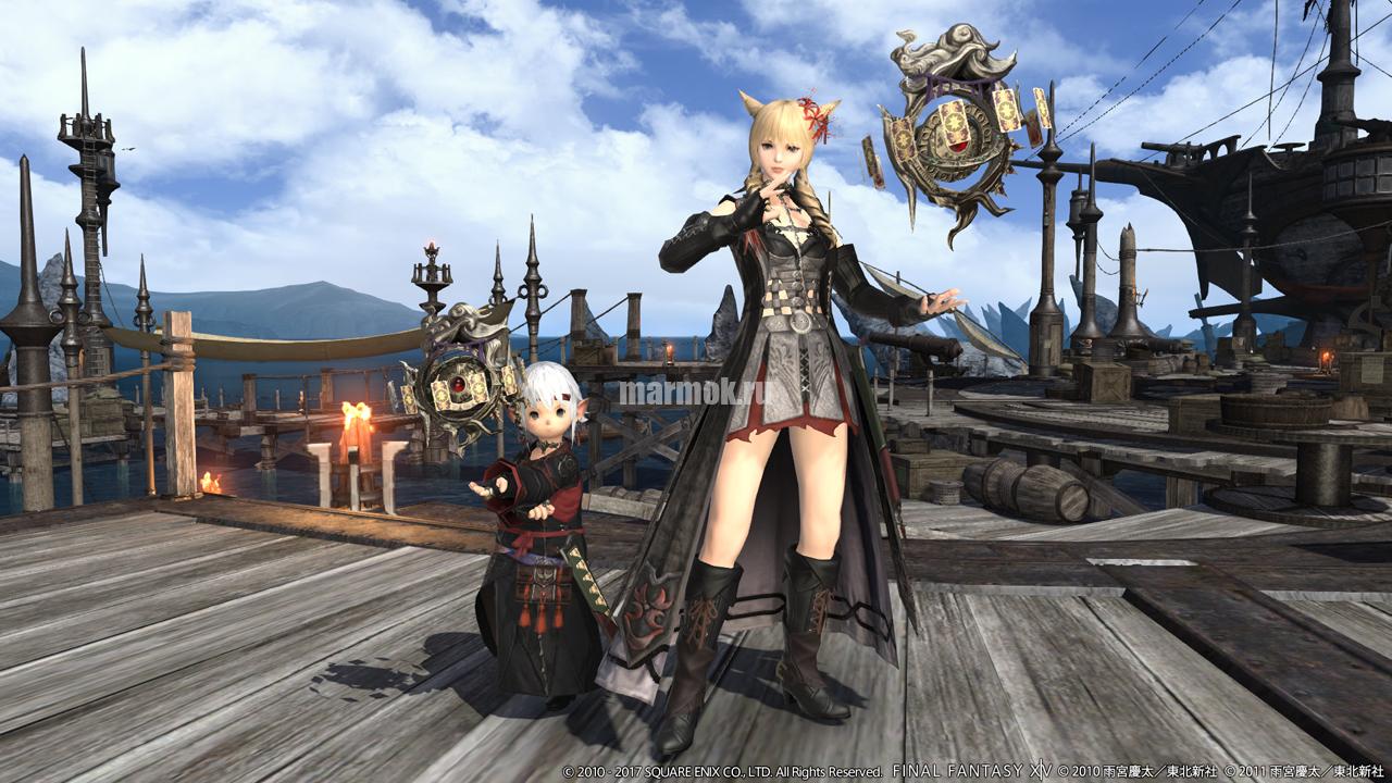 Скриншот из игры Final Fantasy 14