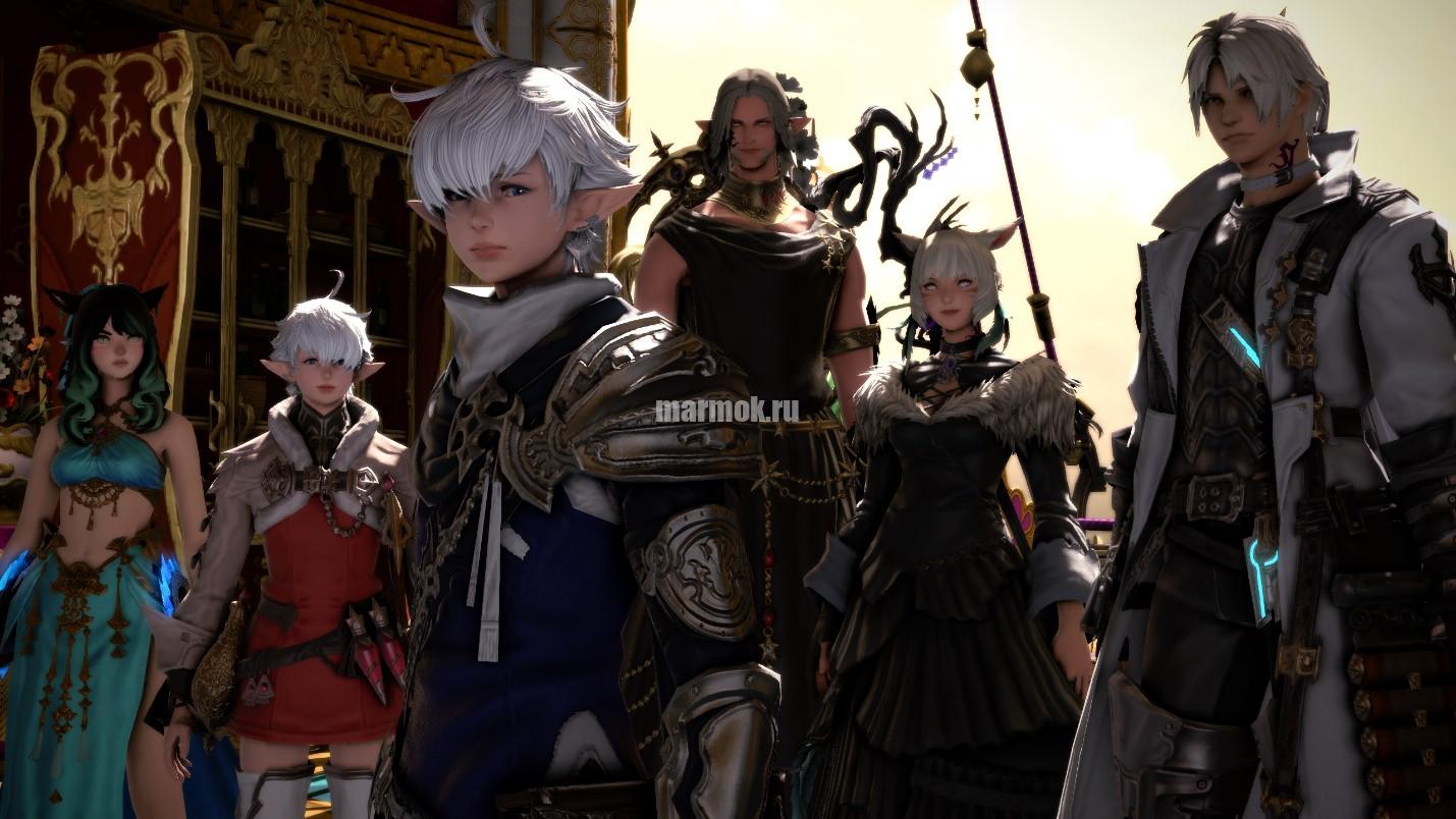 Скриншот из игры Final Fantasy 14