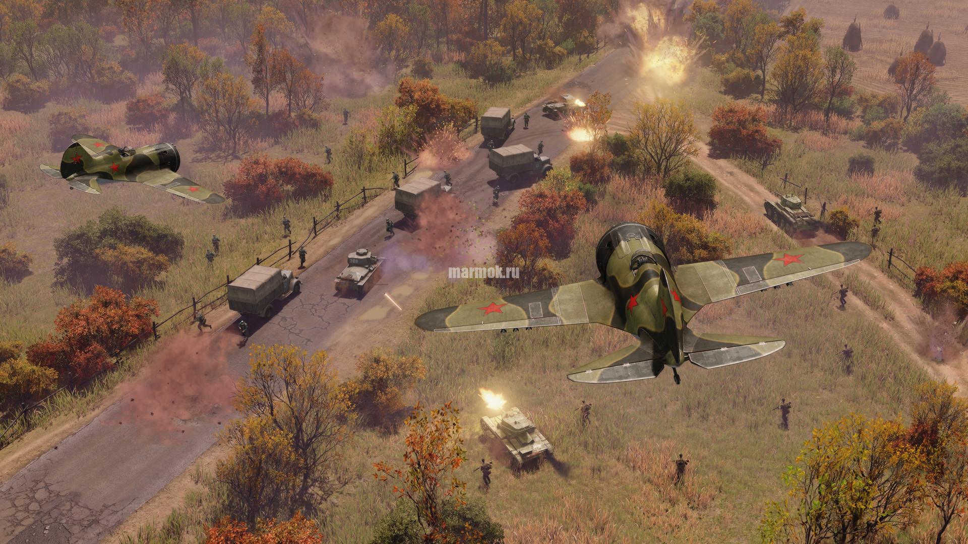 Скриншот из игры Men of War 2